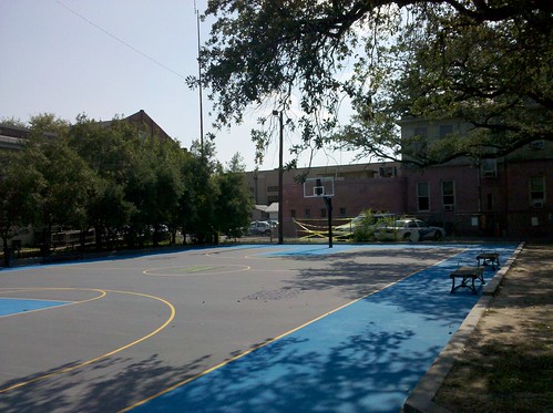 Painted court
