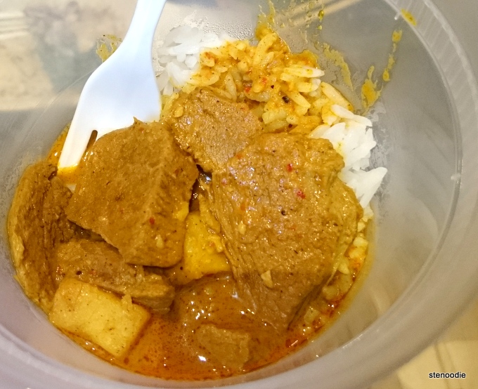 Massaman Lamb Curry with Rice