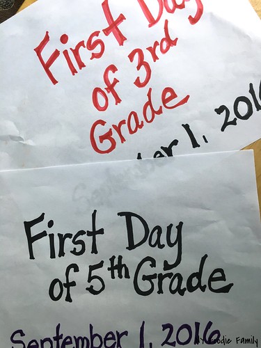 First Day Signs