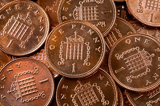 British-one-penny-coins