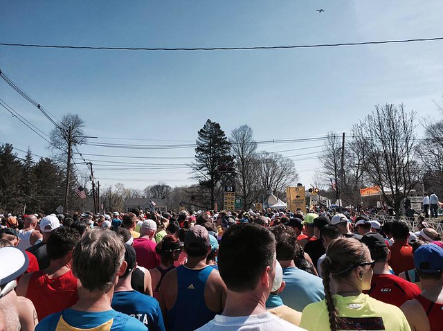 Salida Boston Marathon 2016