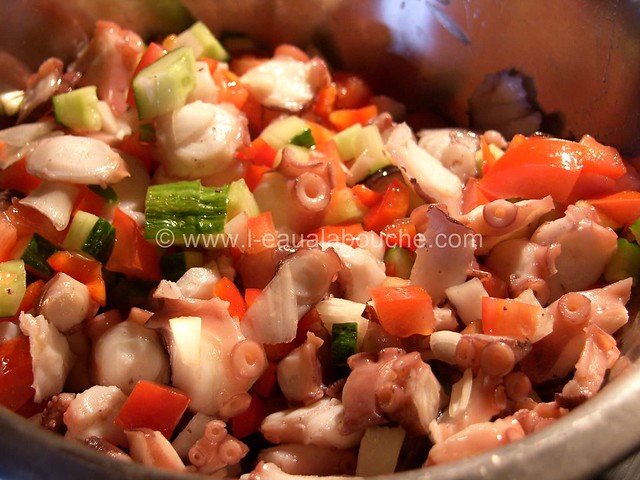 Salade de Poulpe Ensaladilla de Pulpo © Ana Luthi Tous droits réservés 006