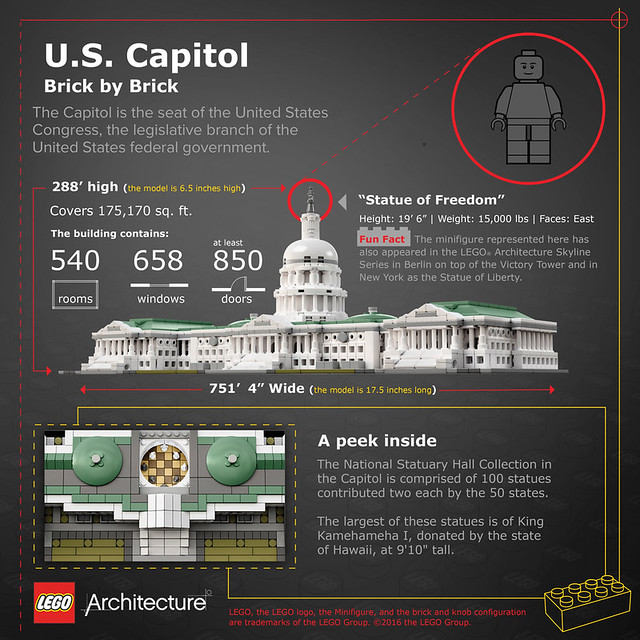 LEGO 21030 US Capitol 06