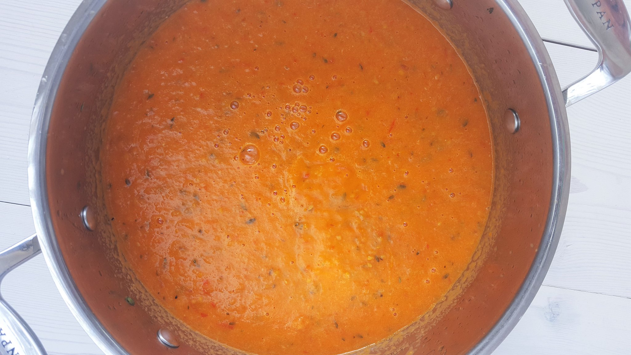Recipe for homemade Roasted Tomato Soup