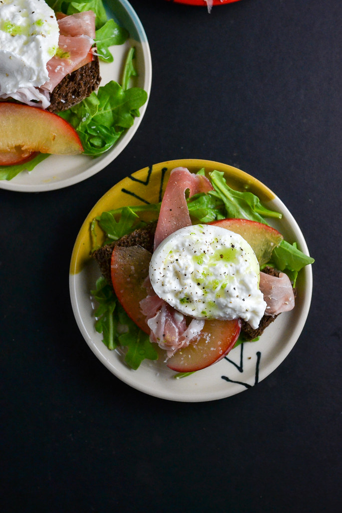 Plum, Prosciutto and Burrata Salad | Things I Made Today