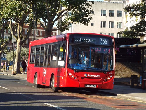 Stagecoach Selkent 36581, YX63LGA in Catford on route 336 to Locksbottom