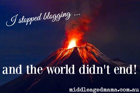 the day I stopped blogging