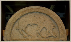 'In Dedicatione Ecclesiae Omnium Sanctorum': boar tympanum (early 12th Century)