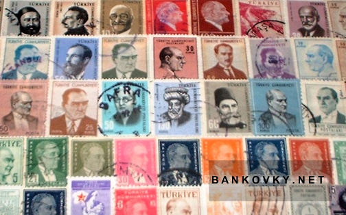 Známky Turecko balíček 50 ks rôznych