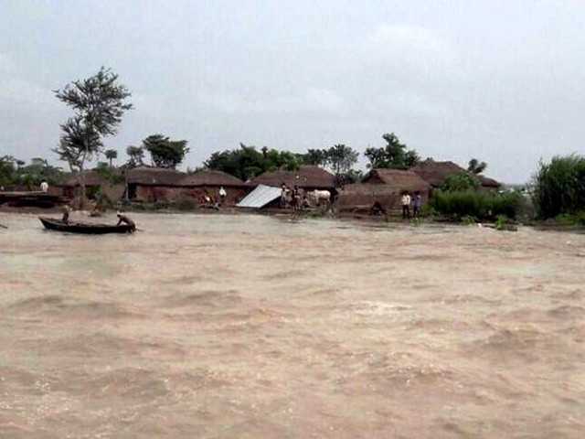 बिहार में बाढ़ से तबाही