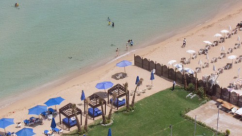 A beach separated in Alexandria