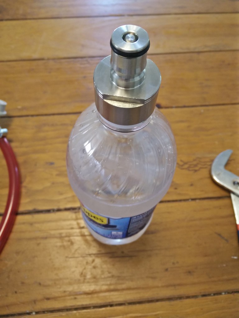 Carbonator Cap and Bottle