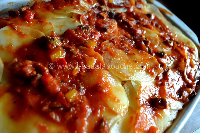 Lasagne aux Pommes de Terre au Chorizo © Ana Luthi Tous droits réservés 020