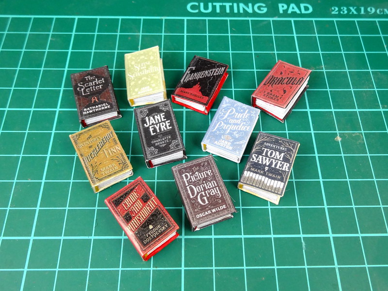 Mini books, first try