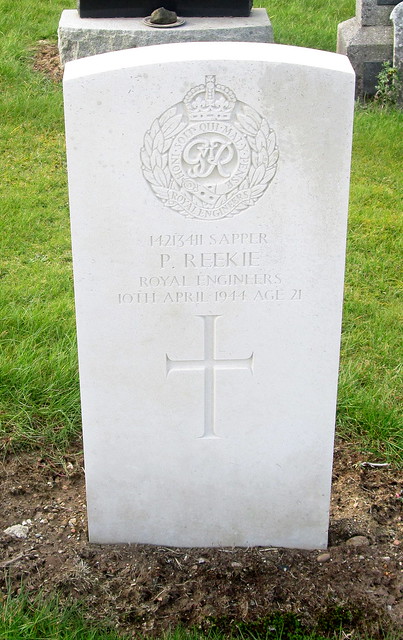 War Graves, Markinch Cemetery – A Son Of The Rock -- Jack Deighton