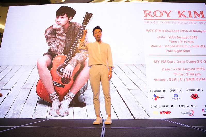 Roy Kim Promo Tour In Malaysia 2016