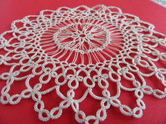 tatted hairpin lace