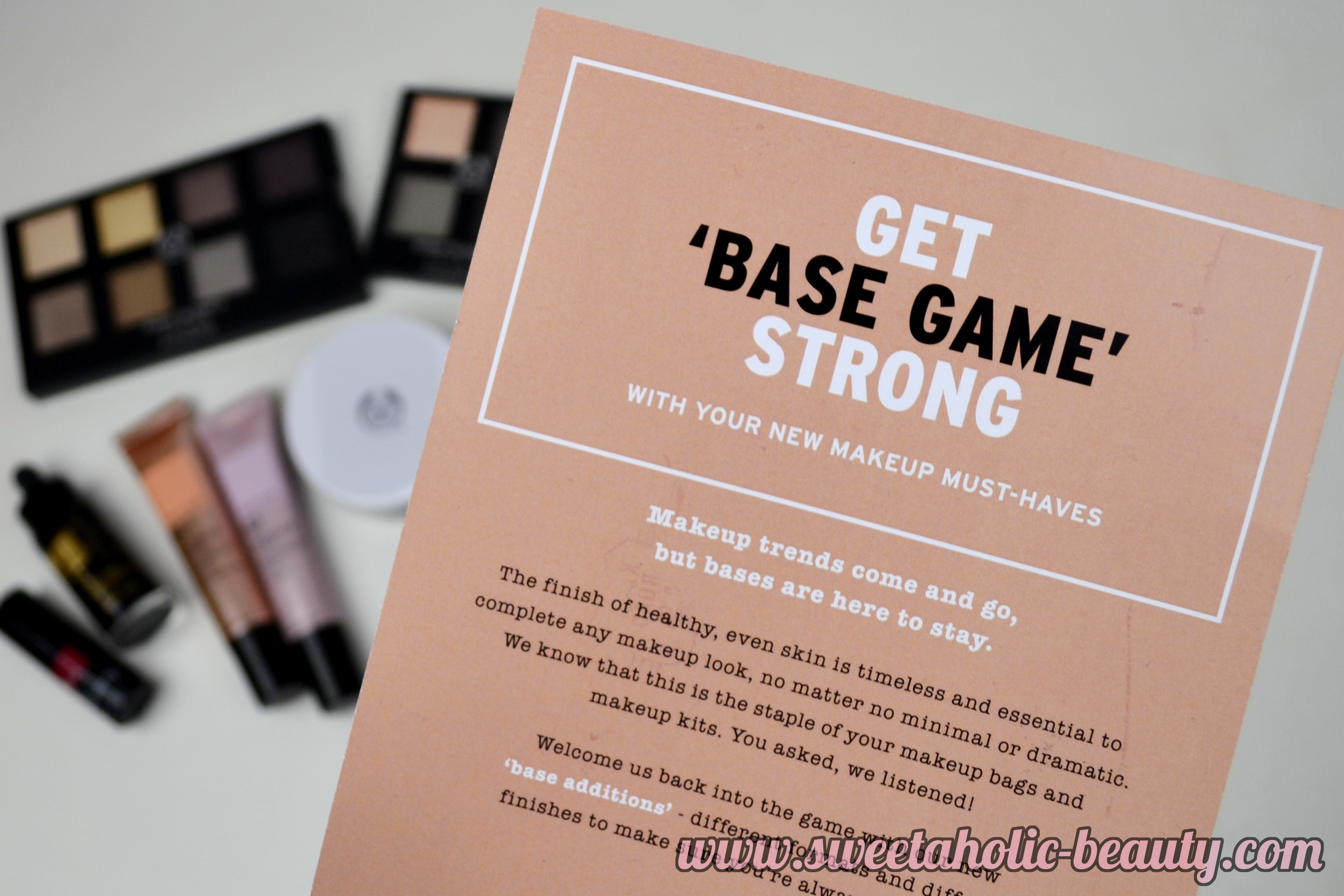 The Body Shop Base Game Strong Goodies - Sweetaholic Beauty