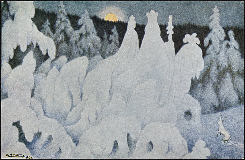 Theodor Kittelsen - Vintereventyr