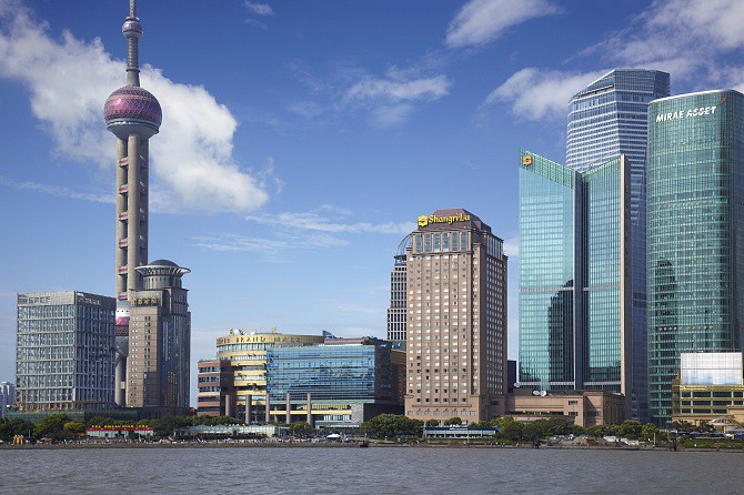 Pudong Shangri-La, Shanghai - Exterior View Pudong  Shangri-L