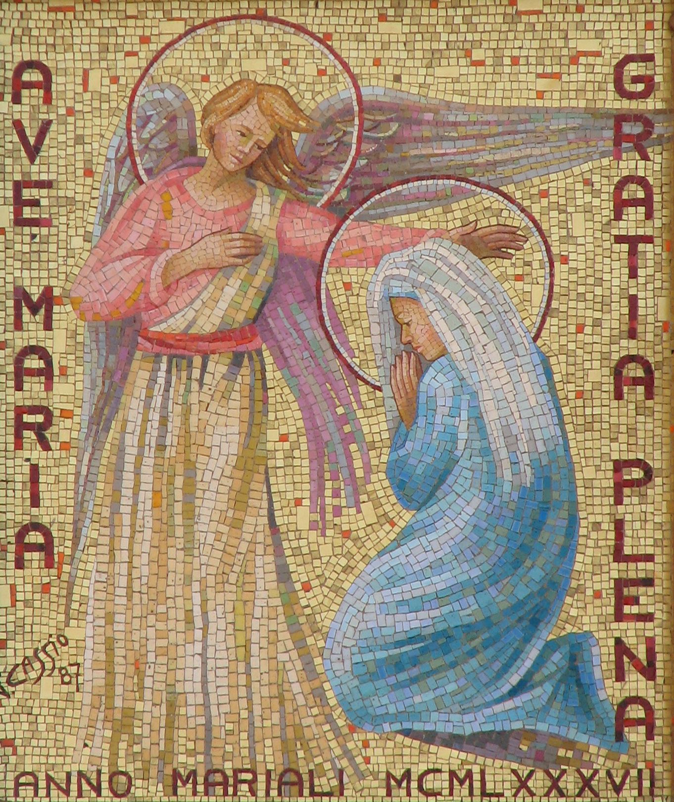 Annunciation Mosaic