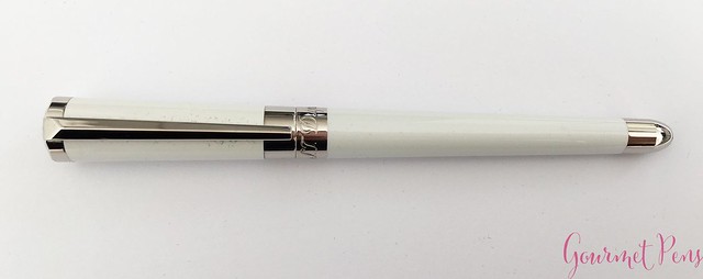 Review ST Dupont Liberté White Pearl Fountain Pen @Iguana_Sell 5