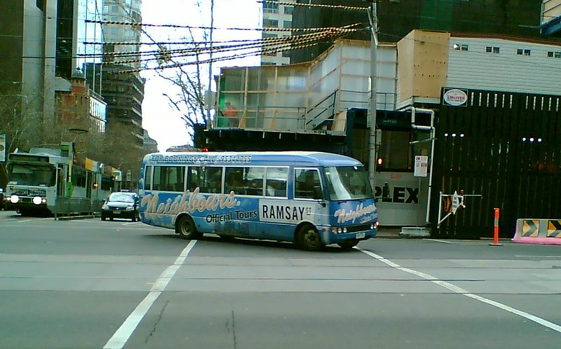 Neighbours tour bus (August 2006)