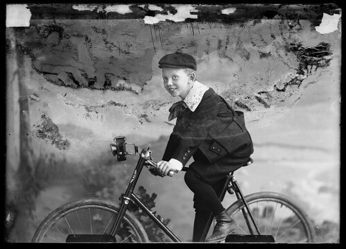 Boy on Bicycle (in Washington DC, 1890s)