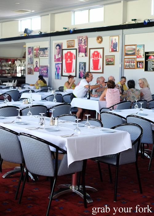 Dining room at Casa do Benfica, Petersham