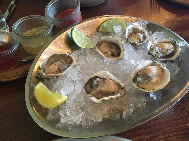 Kusshi oysters on the half shell - Murray Circle