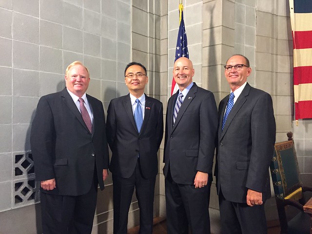 Gov. Ricketts Announces Taiwanese Intent to Purchase Over $400 million in Nebraska Ag Commodities - 8/10/2016