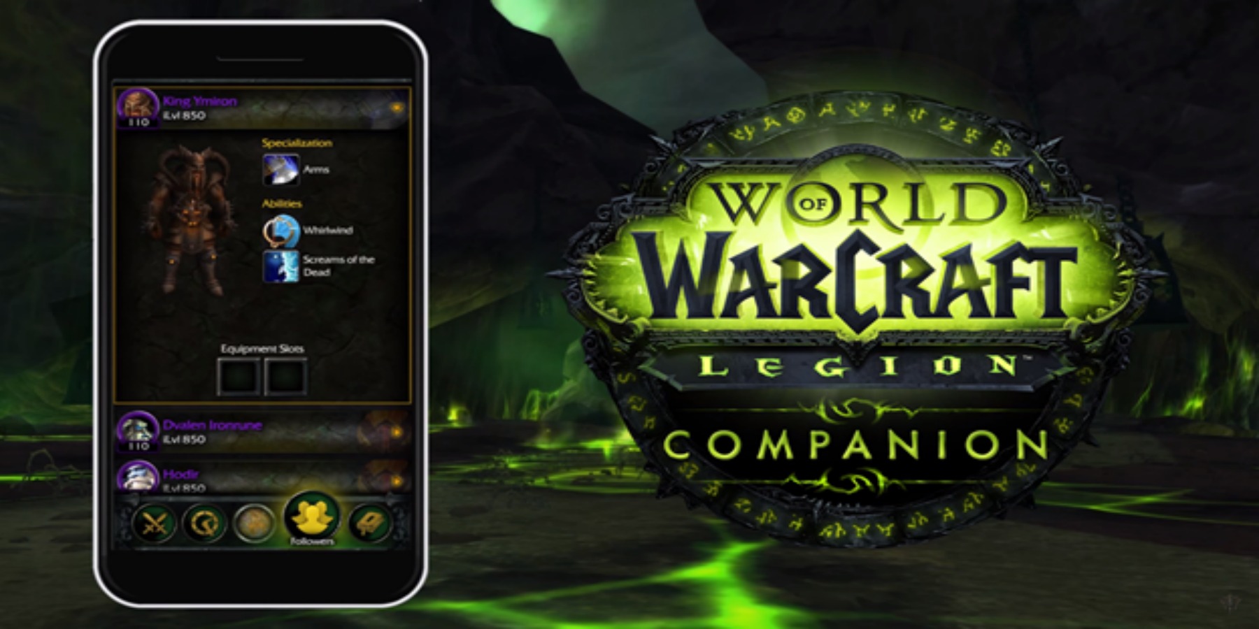 Nueva app WoW: Legion Companion ya disponible