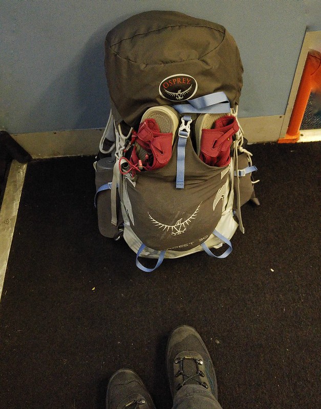 Osprey Tempest 30 pack for a Camino Packing List