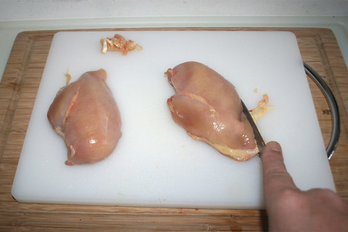 20 - Hähnchenbrust putzen / Clean chicken breast