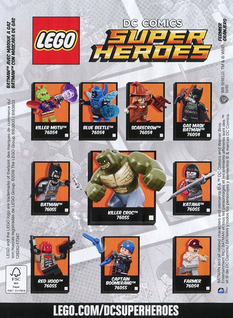 LEGO DC Super Heroes 76055 Batman Killer Croc Sewer Smash ins06