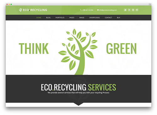 Eco-Friendly WordPress Themes