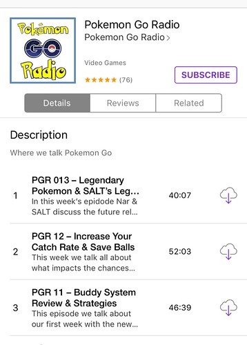 Pokemon Go Radio Podcast