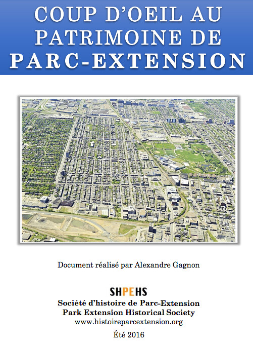 Rapport du Patrimoine de Parc-Extension