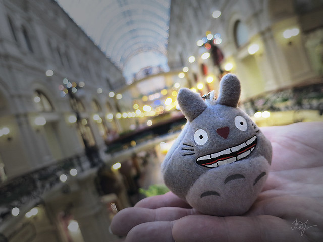 Day #186: totoro visited the glamour shop