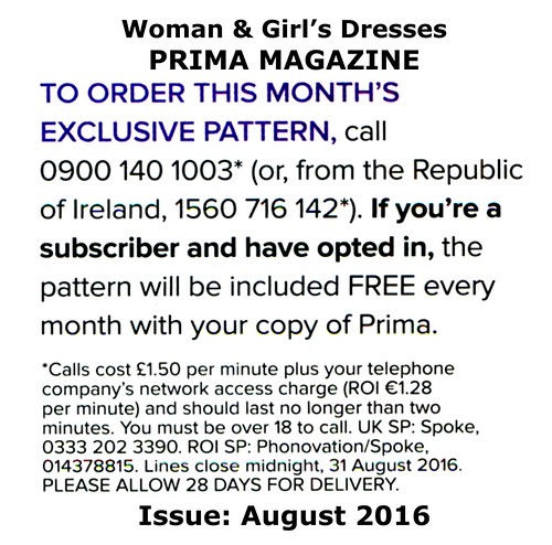 Prima Magazine - Pattern, August 2016 (04)