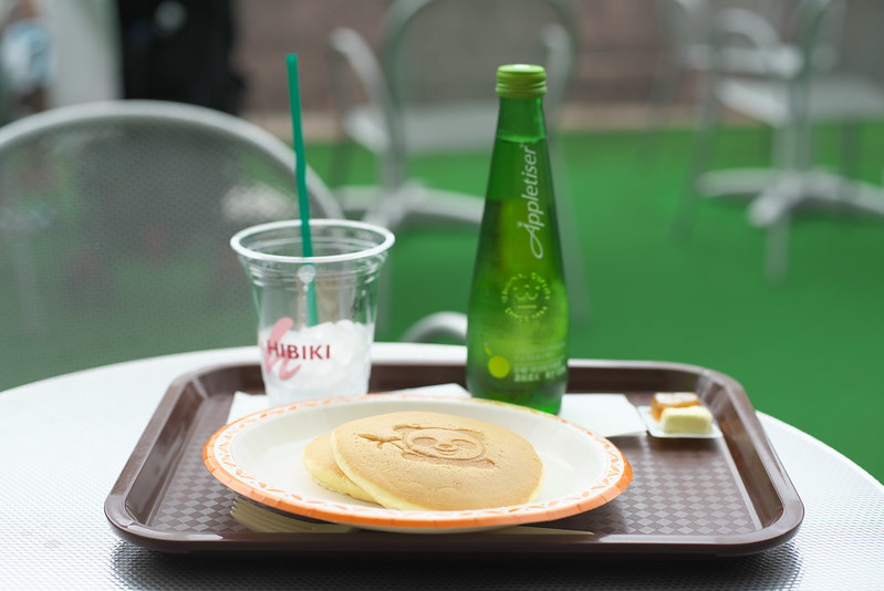 上野公園のヒビキカフェ HIBIKI CAFEでパンダパンケーキ