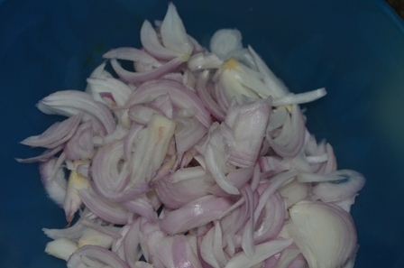 slice the onions