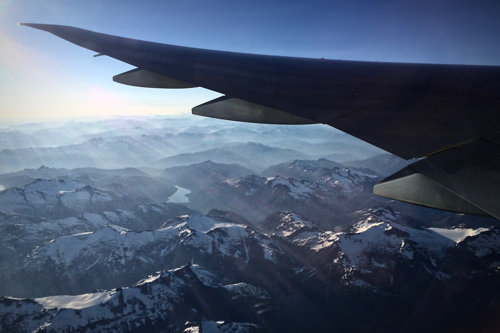 Canadian Rockies from the Air