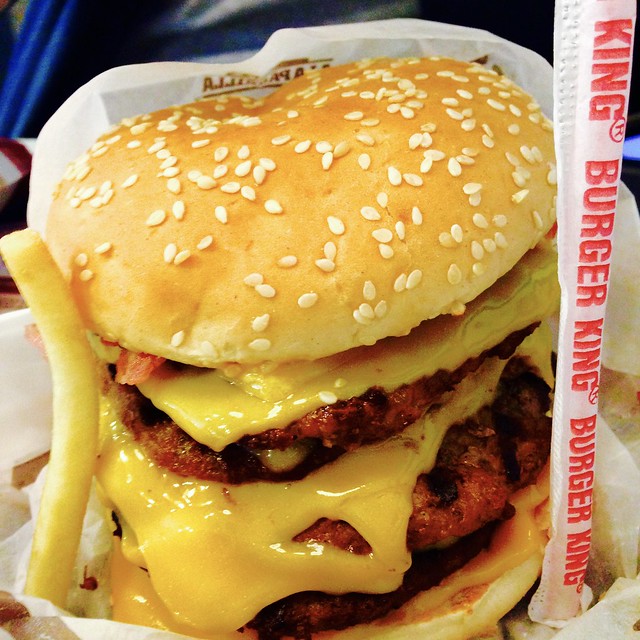 Five Stacker from Burger King, Buenos Aires