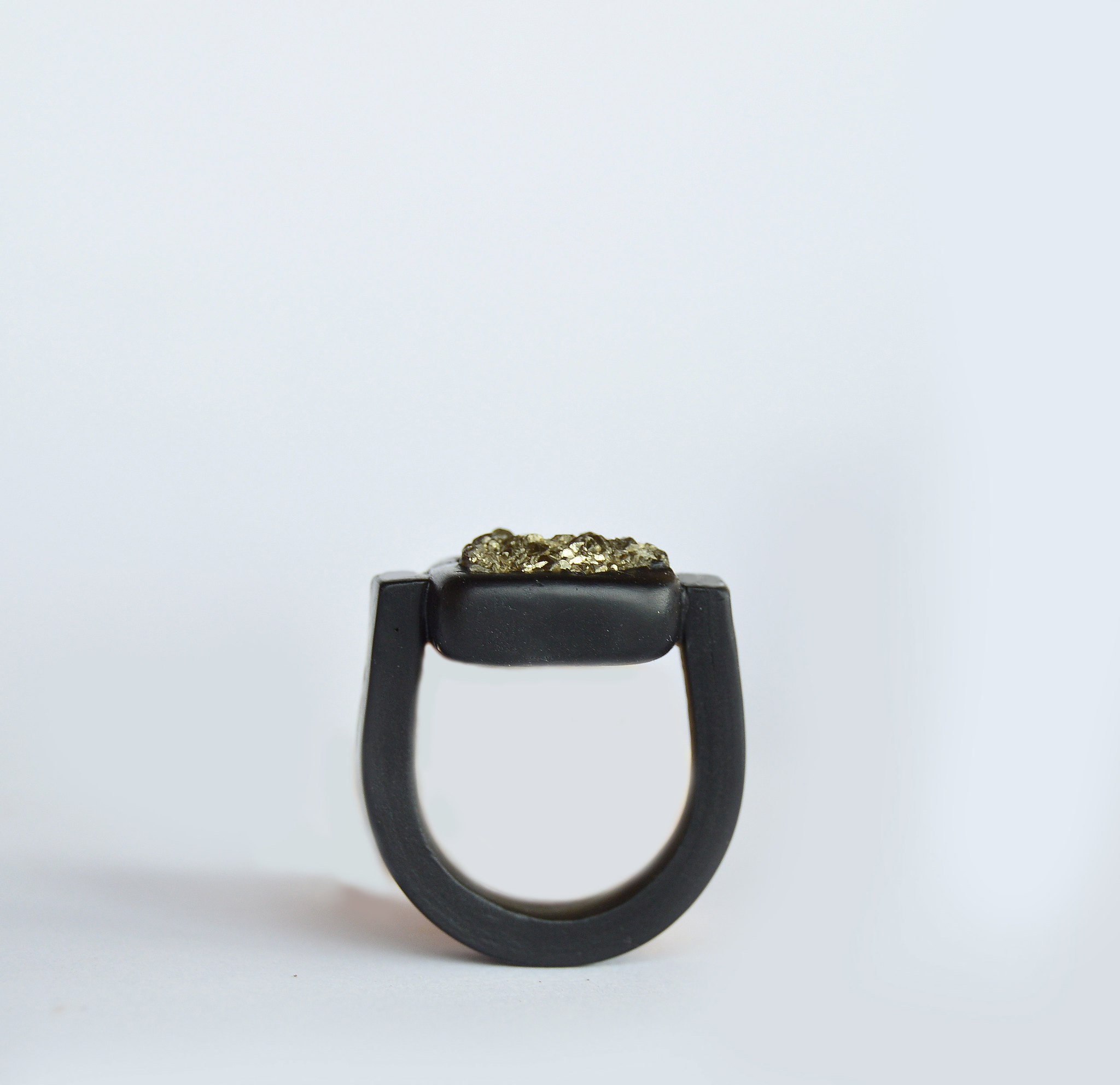 Simple design with pyrite