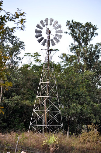 10 foot IBC Geared Simplex windmill; Mooloolah Valley, Queensland