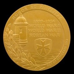 Borinqueneers Congressional Gold Medal Reverse