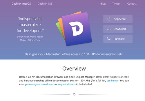 Dash for macOS - API Documentation Browser, Snippet Manager - Kapeli_m79tz