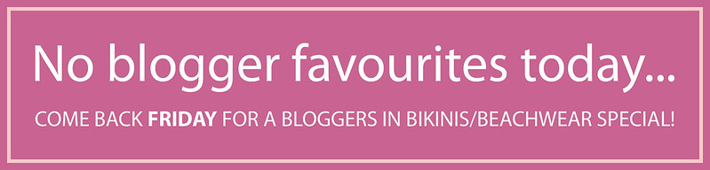No blogger favourites