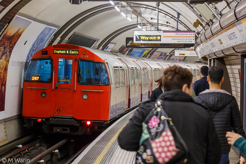 Bakerloo Line 72TS at Baker Street